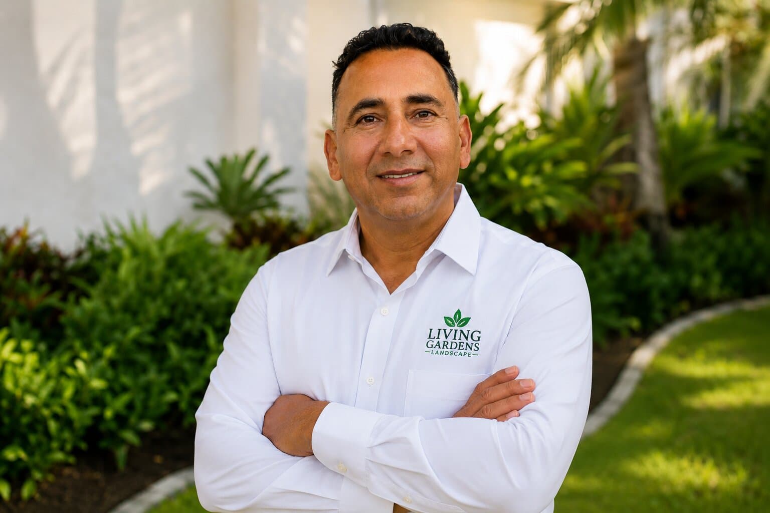 Juan, Co-Owner of Living Gardens