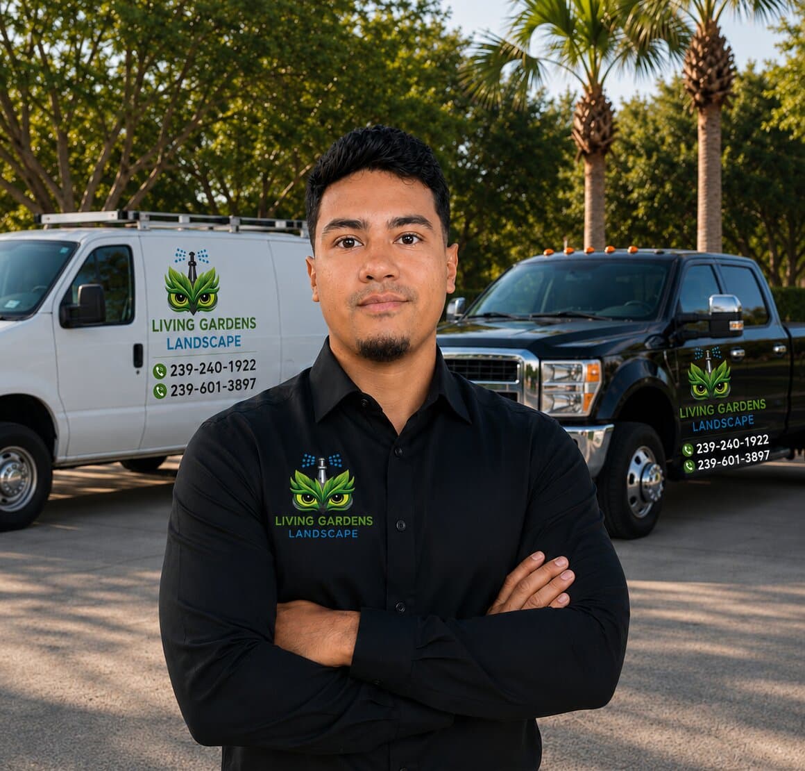 Edwin Portillo, Owner of Living Gardens
